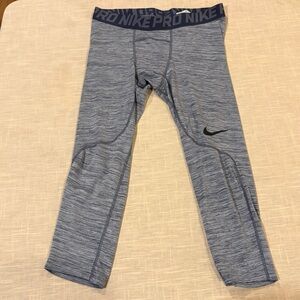 Nike Pro Blue Leggings